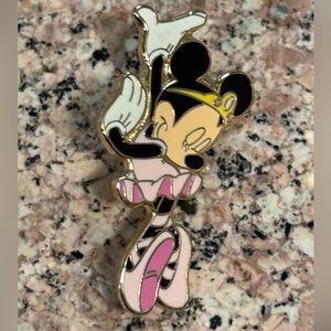 Minnie Ballerina Pin Disney Cast Lanyard Series 1
